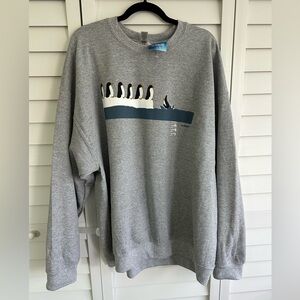 NWT Unisex Penguin Crewneck Sweater